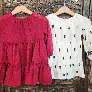 TWIN BUNDLE, 2 Dresses, 18 months
